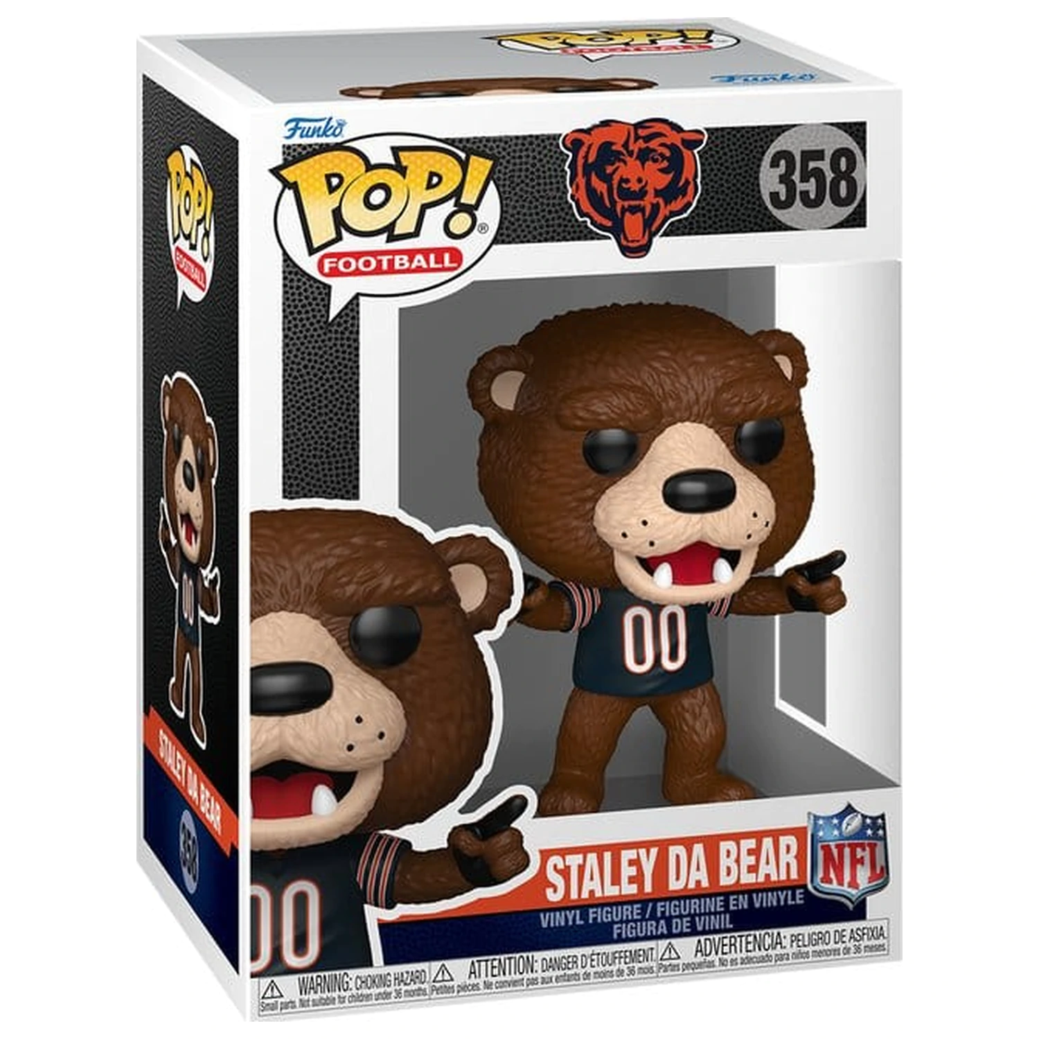 NFL Funko POP! Vinyl Figure Mascots: Bears- Staley 9 cm product photo