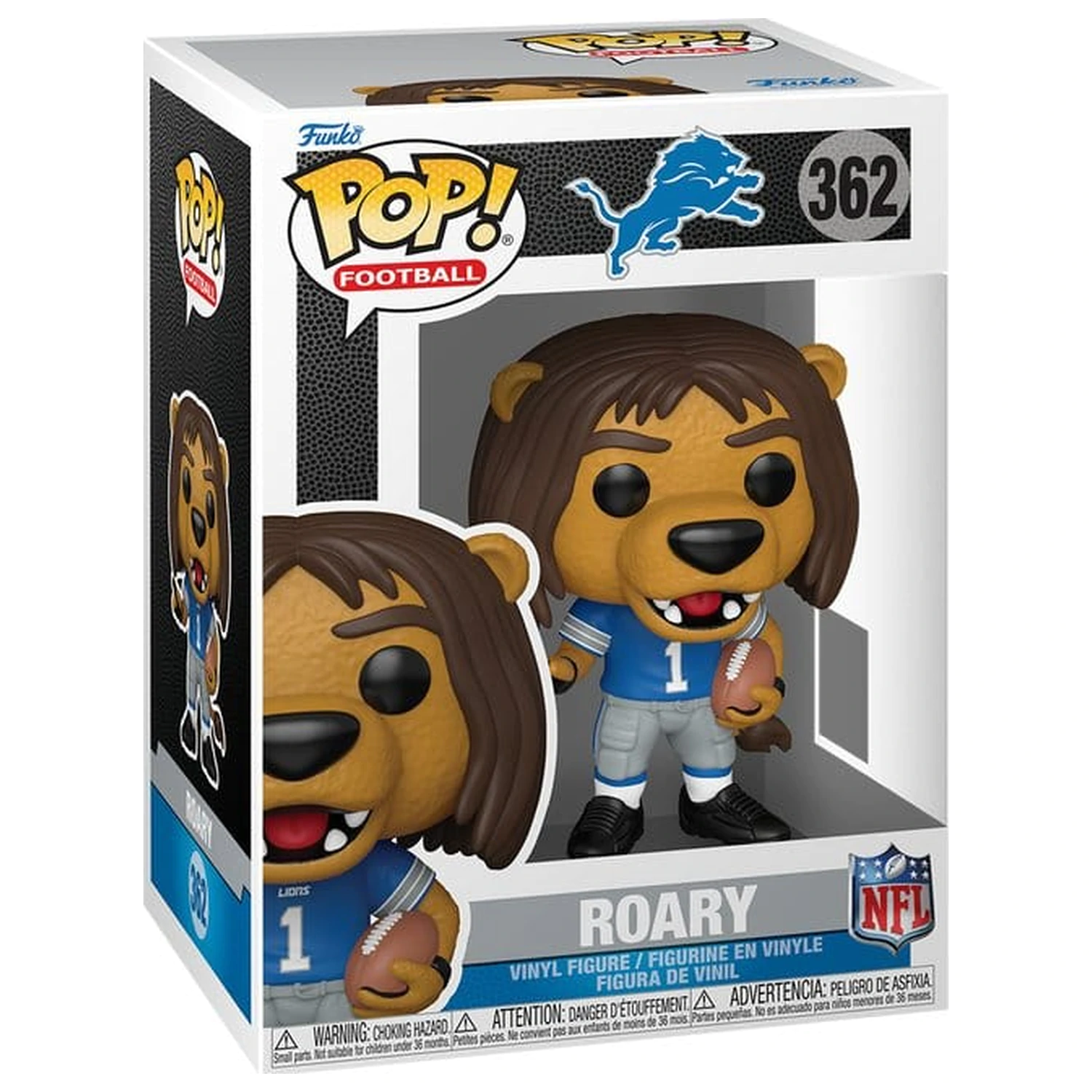 NFL Funko POP! Vinyl Figure Mascots: Lions - Roary 9 cm product photo