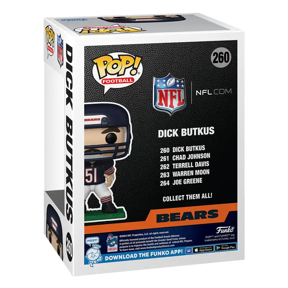 NFL: Legends Funko POP! Sports Vinyl Figure Bears- Dick Butkus 9 cm termékfotó