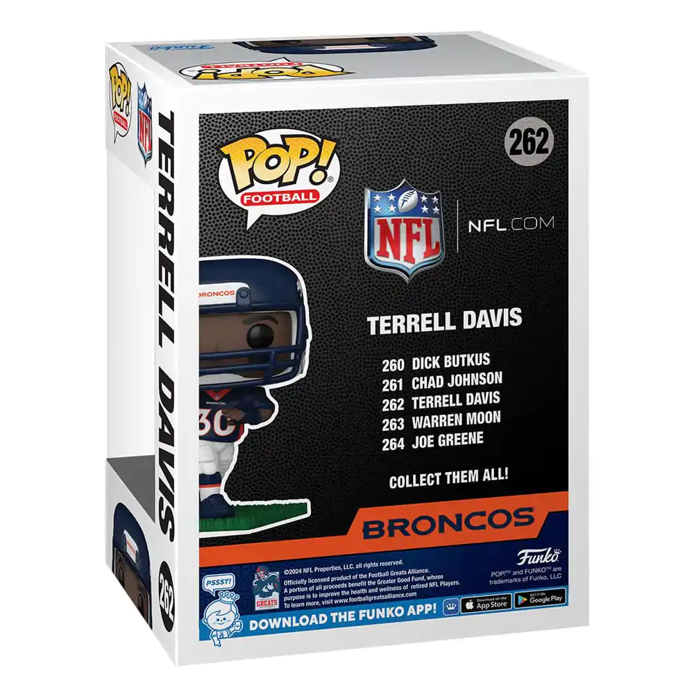 NFL: Legends Funko POP! Sports Vinyl Figure Broncos- Terrell Davis 9 cm termékfotó