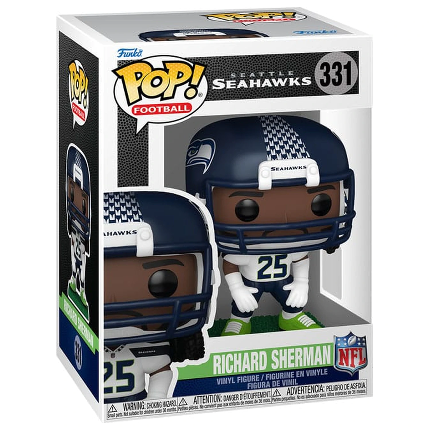 NFL: Legends Funko POP! Sports Vinyl Figure Legends- Richard Sherman(Seahawks) 9 cm product photo