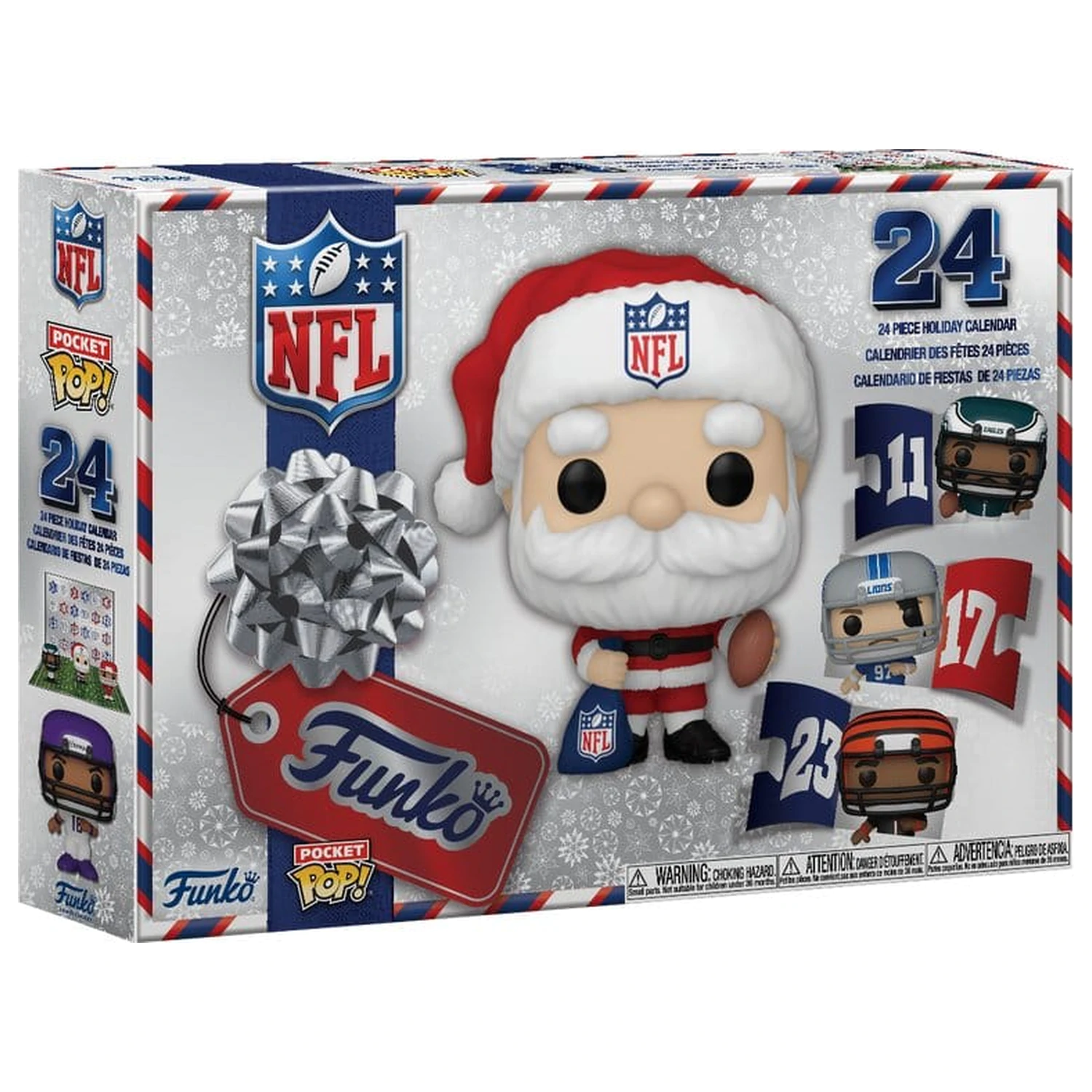 NFL Pocket Funko POP! 24 Day Countdown Advent Calendar product photo