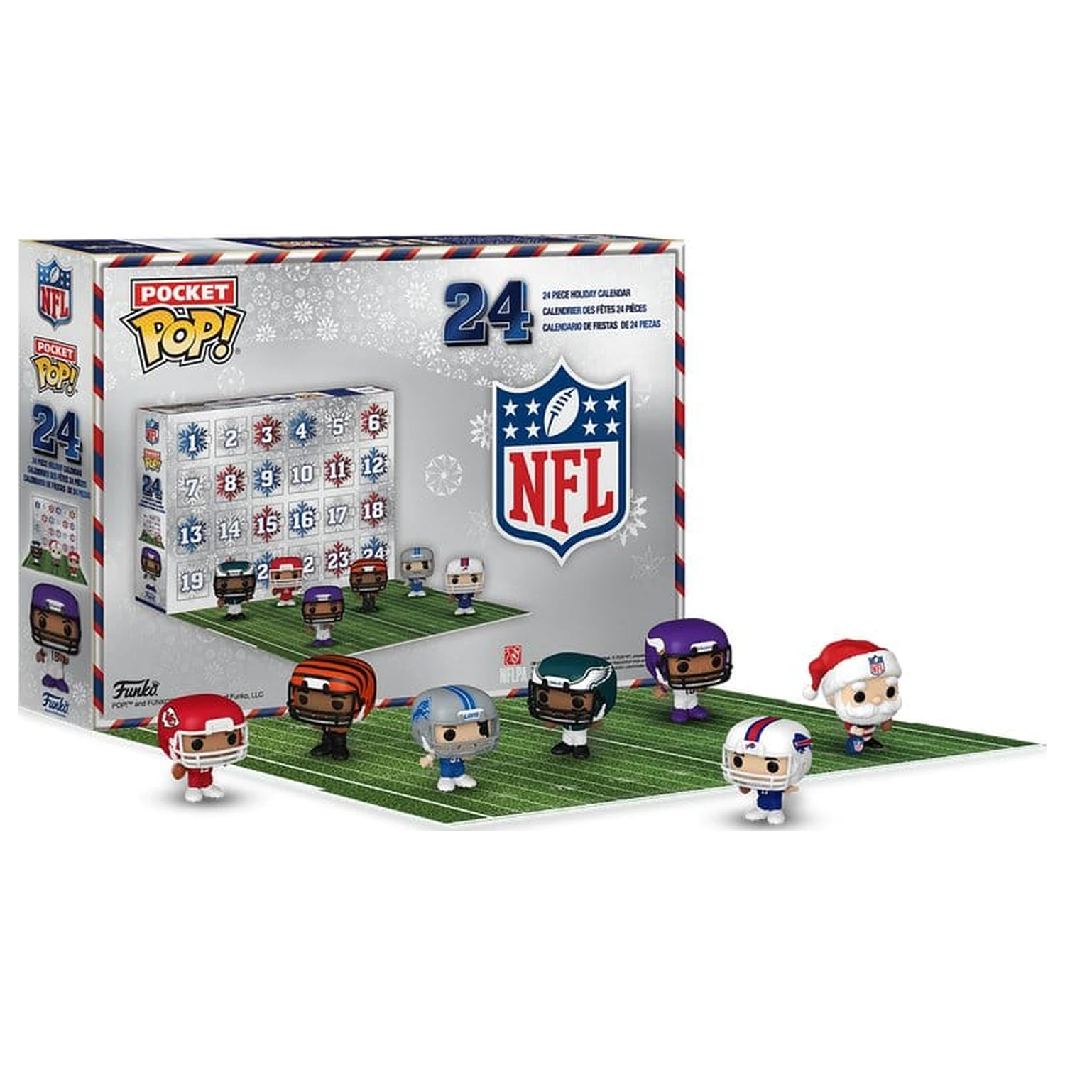 NFL Pocket Funko POP! 24 Day Countdown Advent Calendar product photo