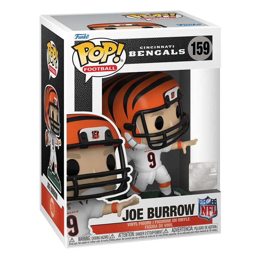 NFL POP! Sports Vinyl Figure Bengals - Joe Burrow (Home Uniform) 9 cm product photo