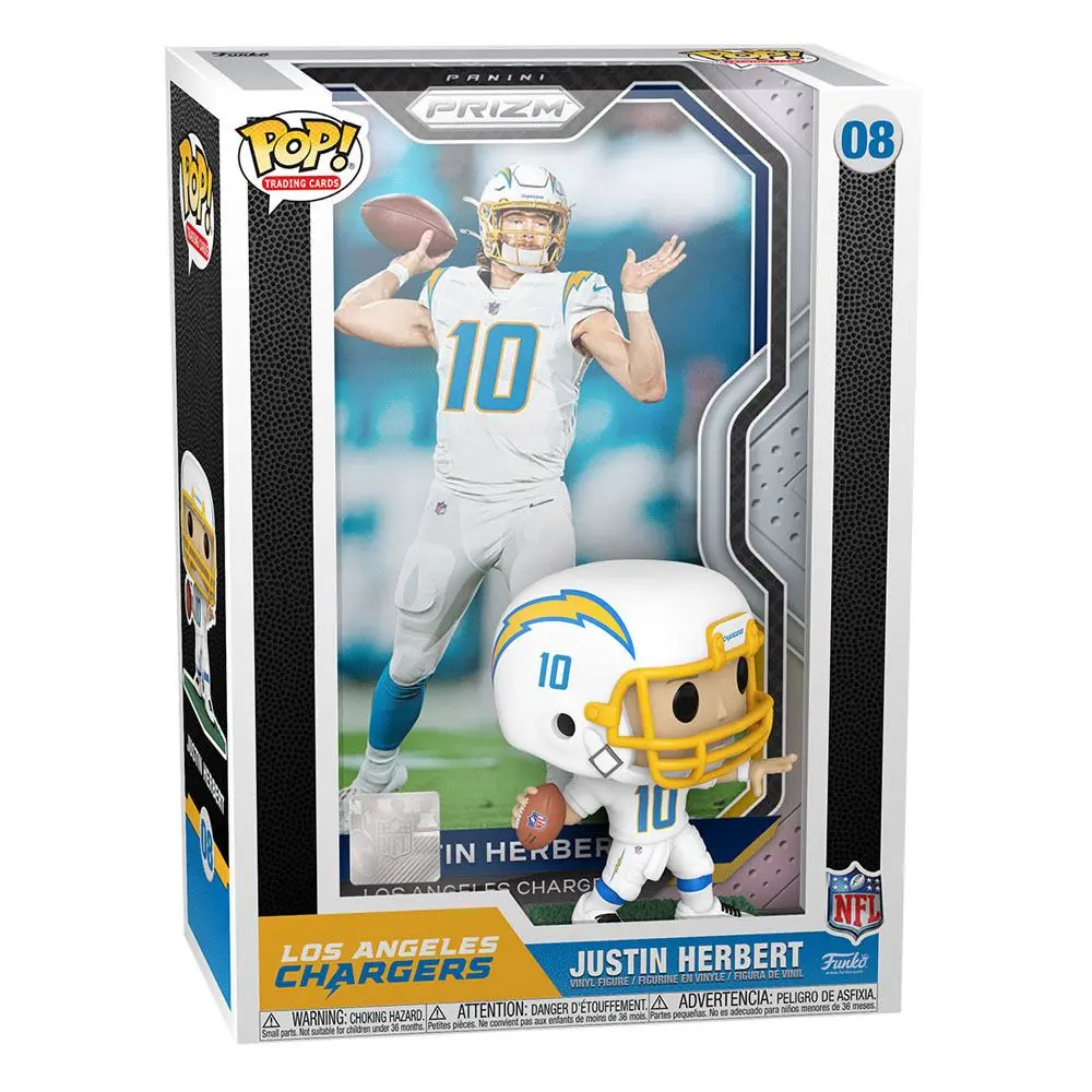 NFL Trading Card POP! Football Vinyl Figure Justin Herbert 9 cm termékfotó