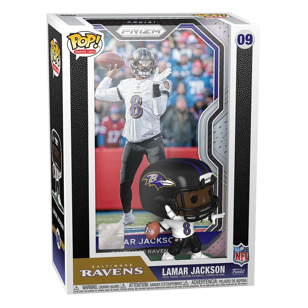 NFL Trading Card POP! Football Vinyl Figure Lamar Jackson  product photo