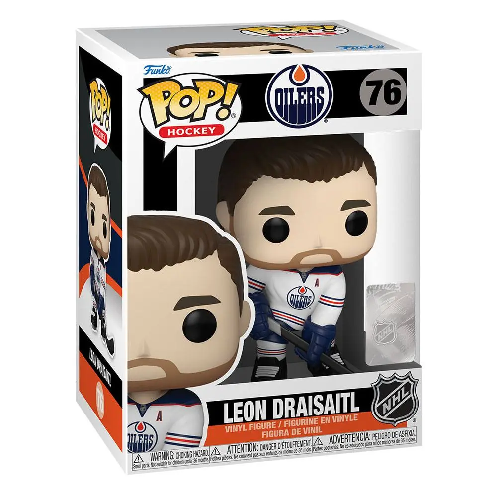 NHL Edmonton Oilers POP! Hockey Vinyl Figure Leon Draisaitl (Road Uniform) 9 cm product photo