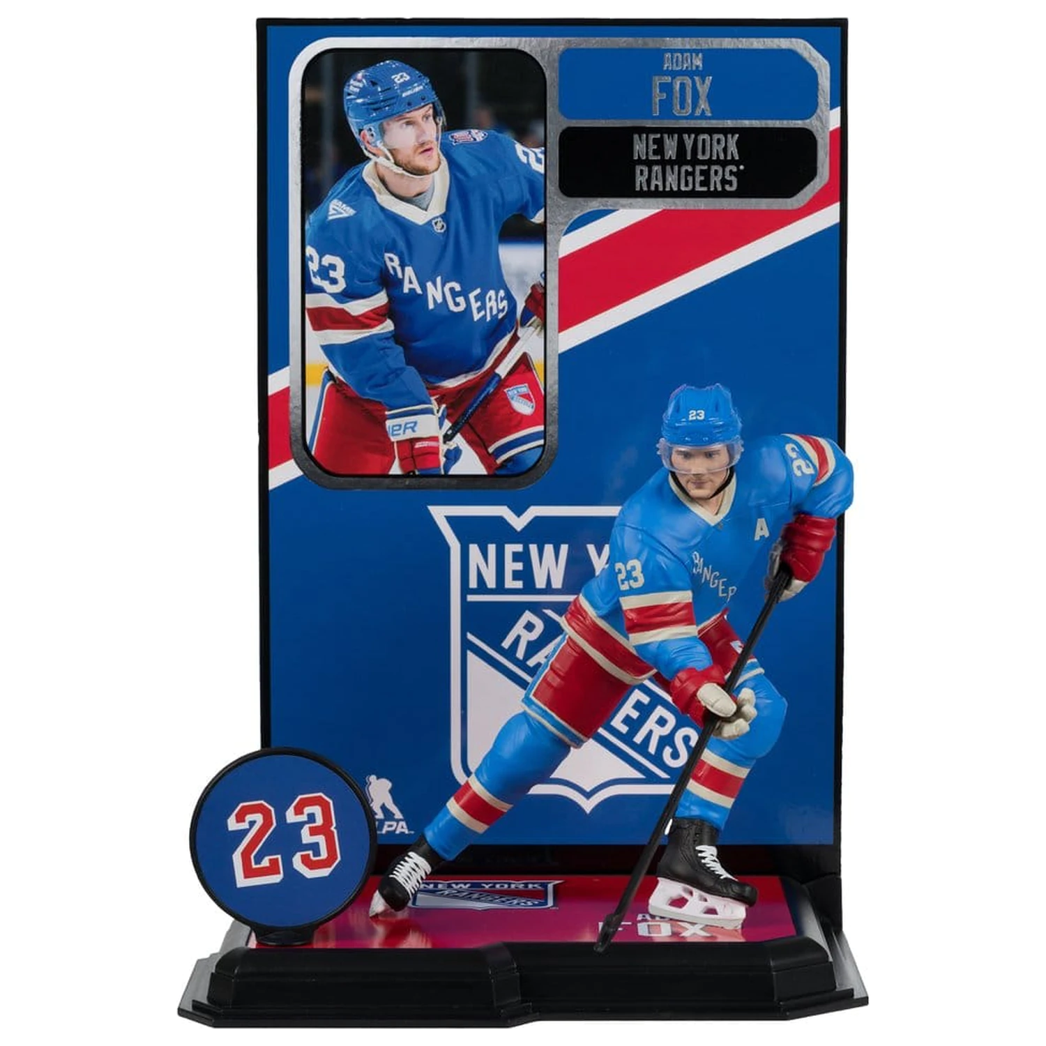 NHL McFarlane SportsPicks Figure Adam Fox (New York Rangers Centennial) 18 cm product photo