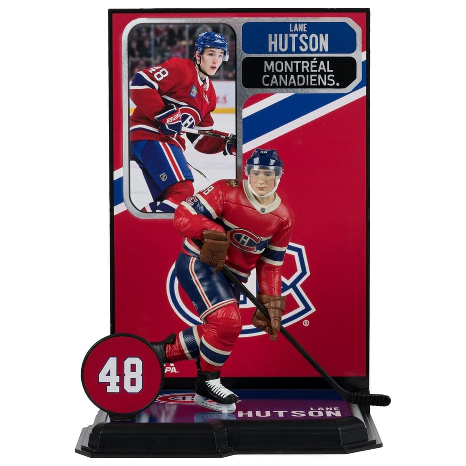 NHL McFarlane SportsPicks Figure Lane Hutson (Montreal Canadiens Heritage Classic) 18 cm product photo