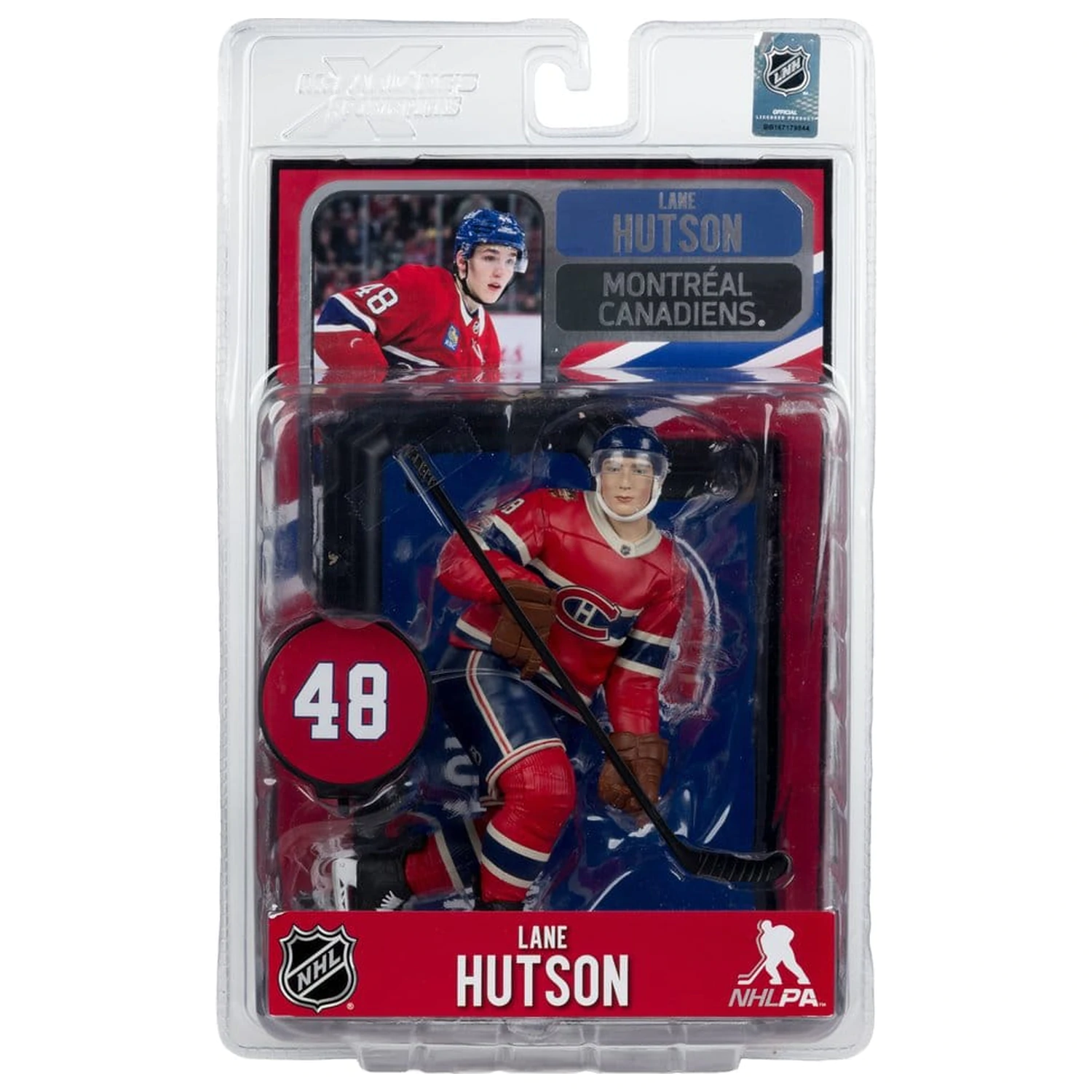 NHL McFarlane SportsPicks Figure Lane Hutson (Montreal Canadiens Heritage Classic) 18 cm product photo