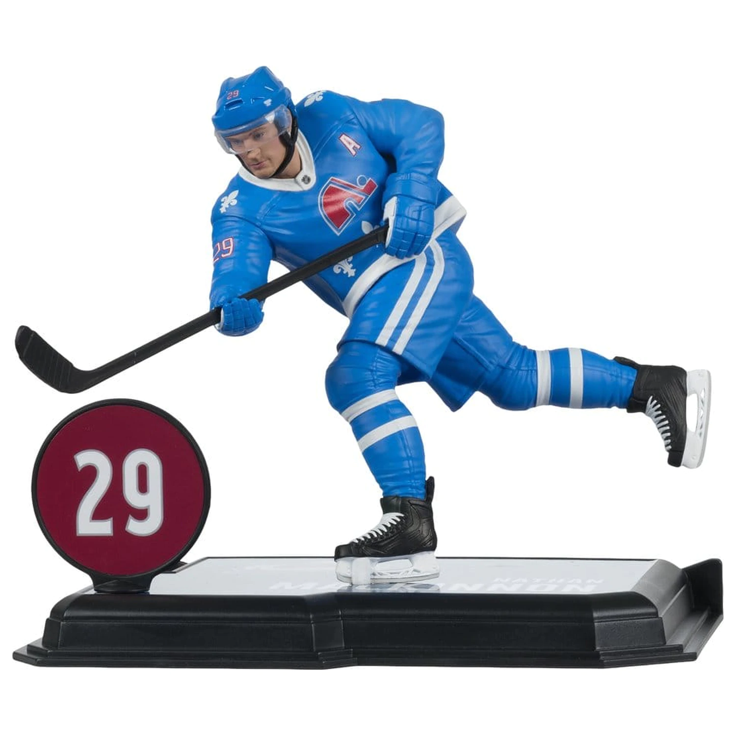 NHL McFarlane SportsPicks Figure Nathan MacKinnon (Quebec Nordiques Retro) 18 cm product photo