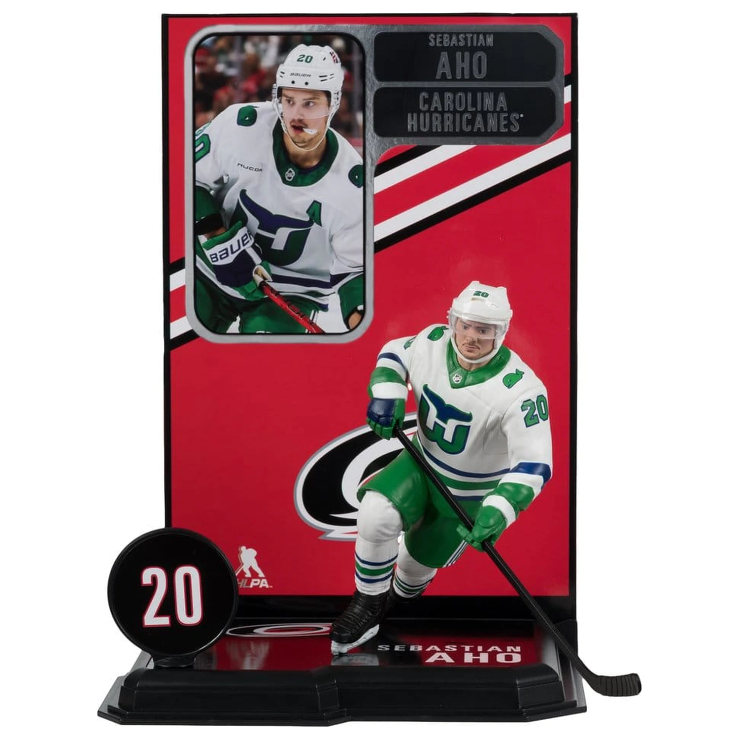 NHL McFarlane SportsPicks Figure Sebastian Aho (Hartford Whalers Retro) 18 cm product photo