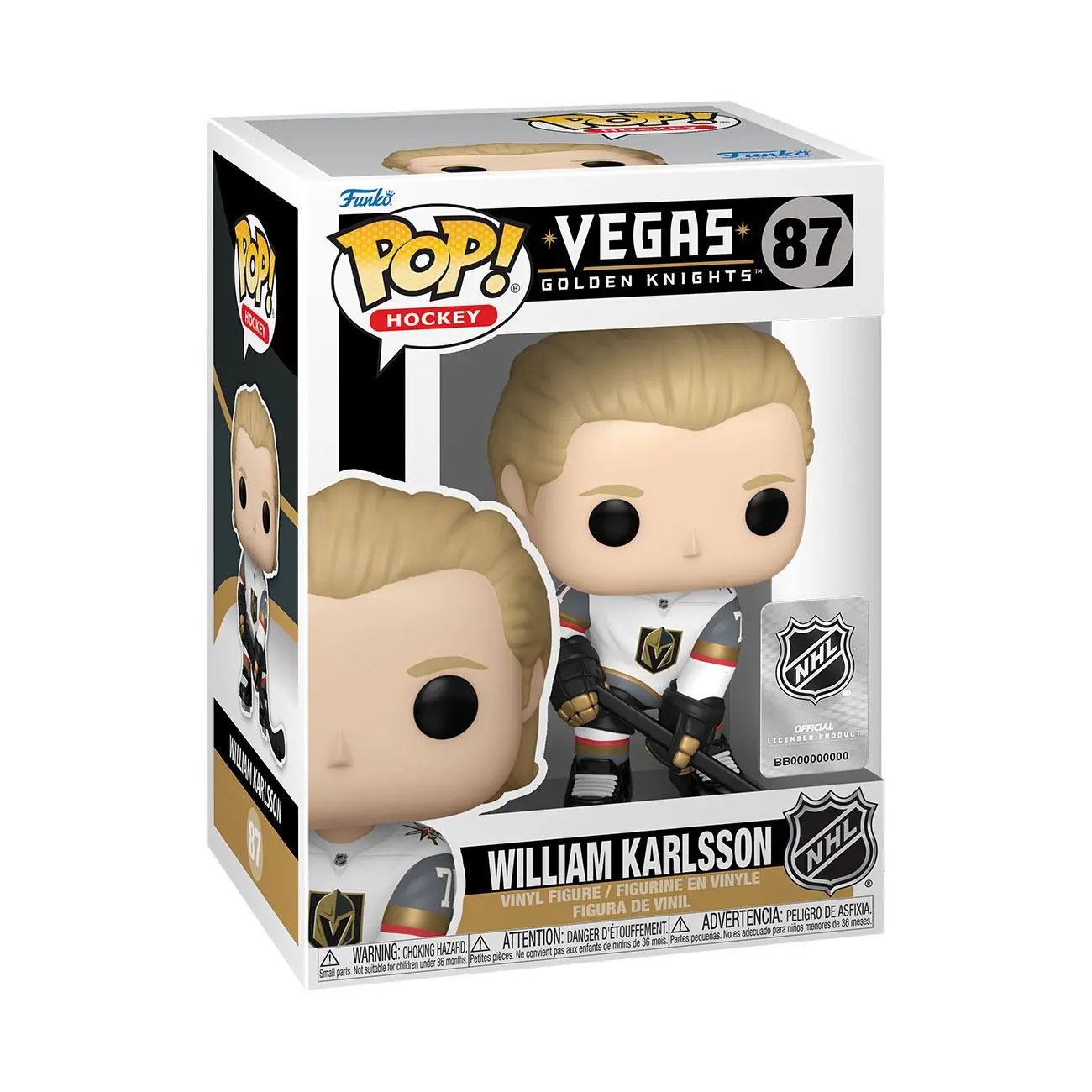 NHL: Vegas Golden Knights POP! Hockey Vinyl Figure William Karlsson (Away) 9 cm product photo