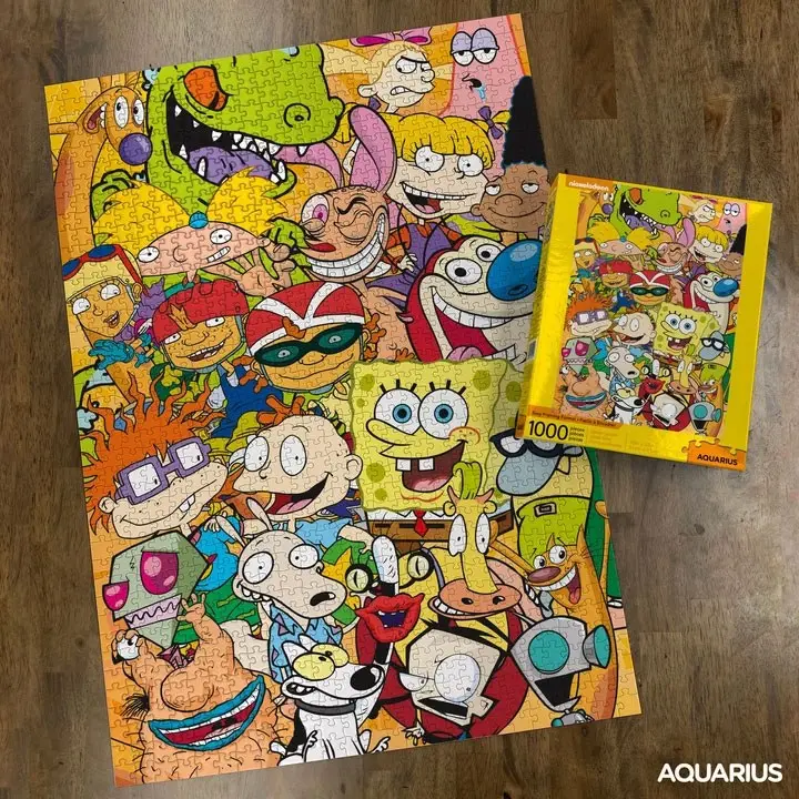 Nickelodeon Jigsaw Puzzle Cast (1000 pieces) product photo