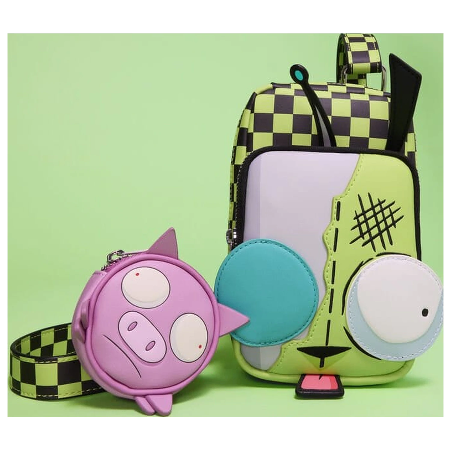 Nickelodeon by Loungefly Crossbody Invader Zim Gir Cellphone product photo