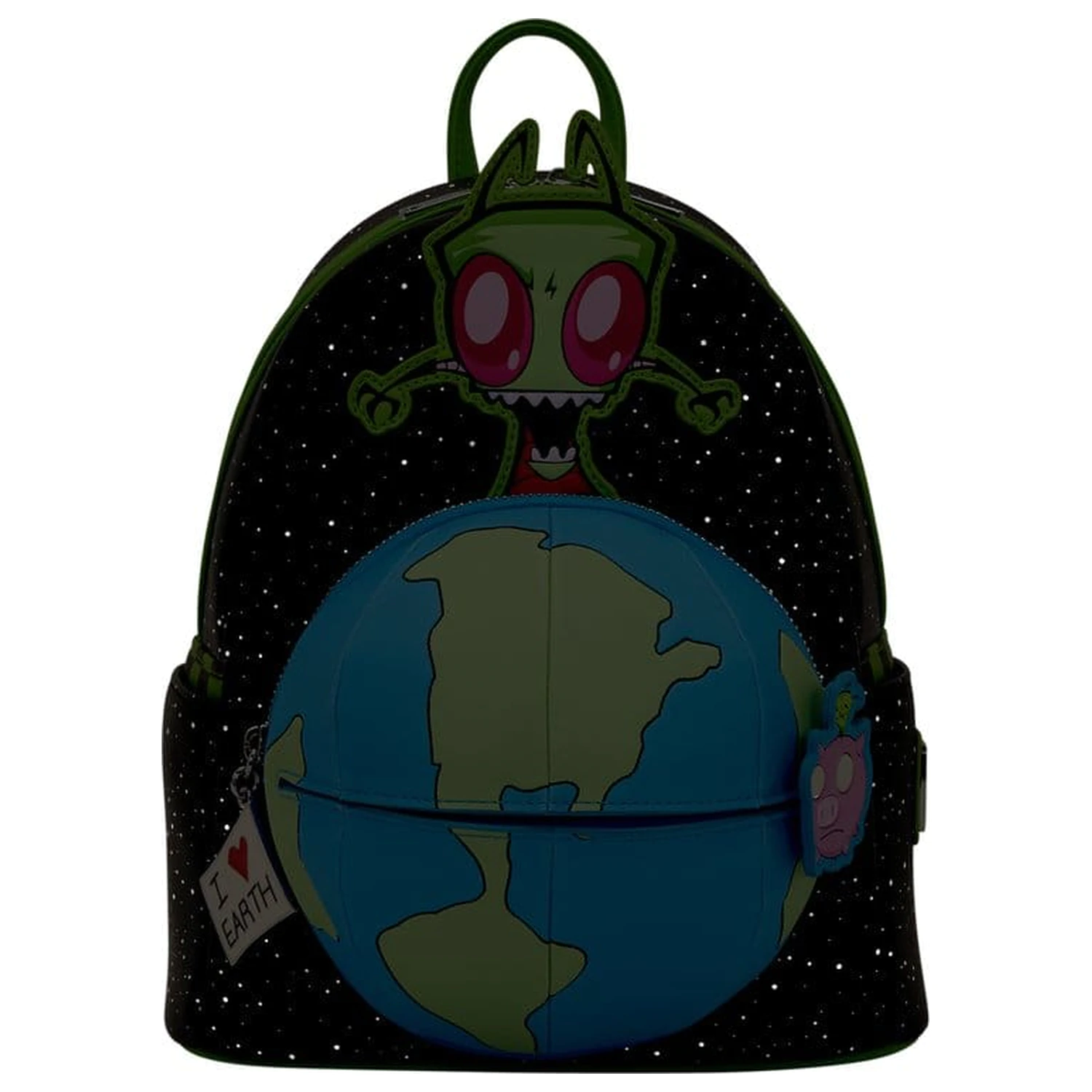 Nickelodeon by Loungefly Mini Backpack Invader Zim Glow product photo