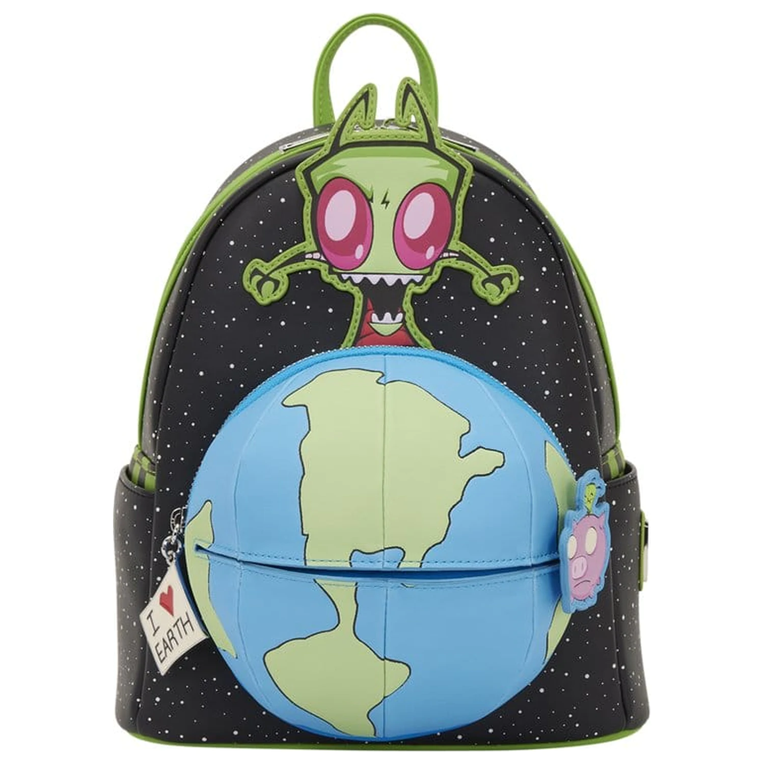 Nickelodeon by Loungefly Mini Backpack Invader Zim Glow product photo