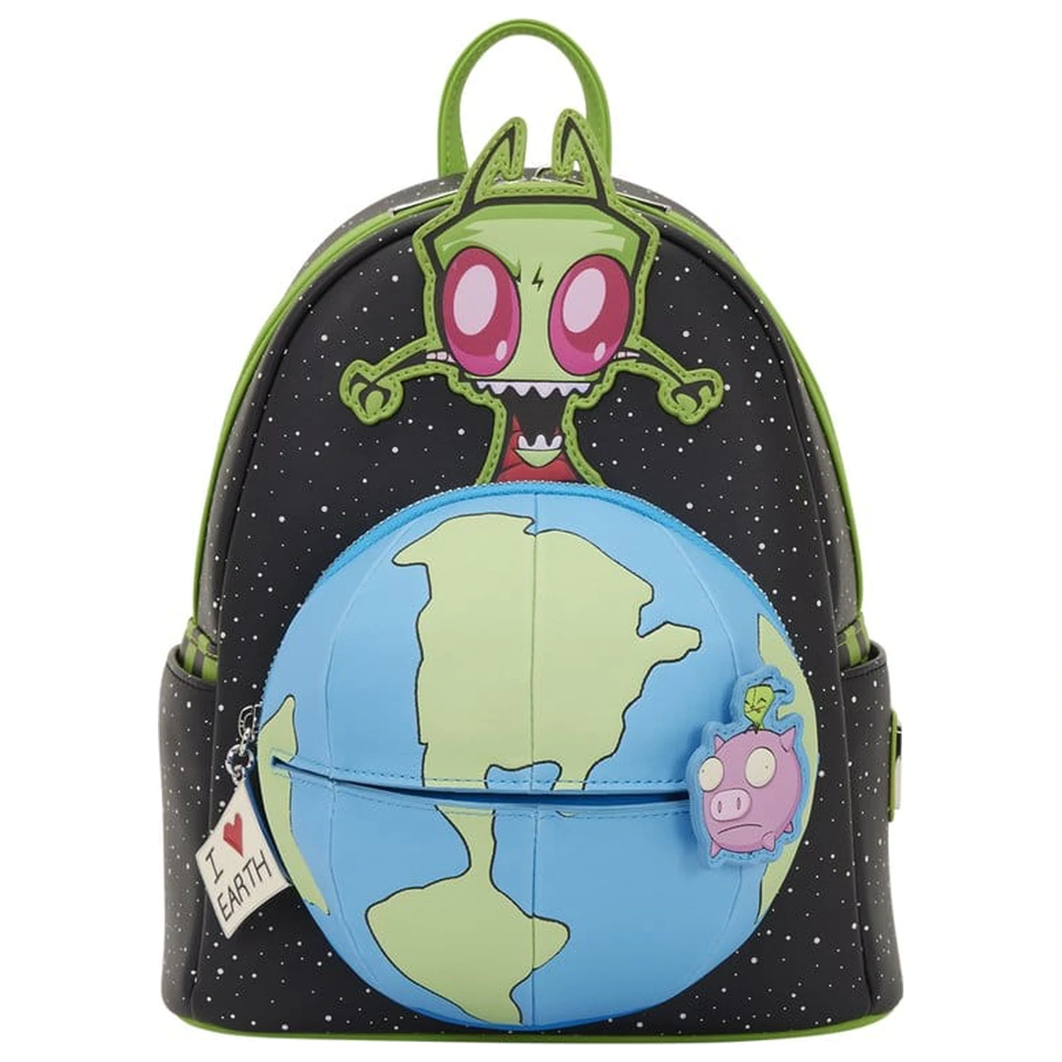 Nickelodeon by Loungefly Mini Backpack Invader Zim Glow product photo