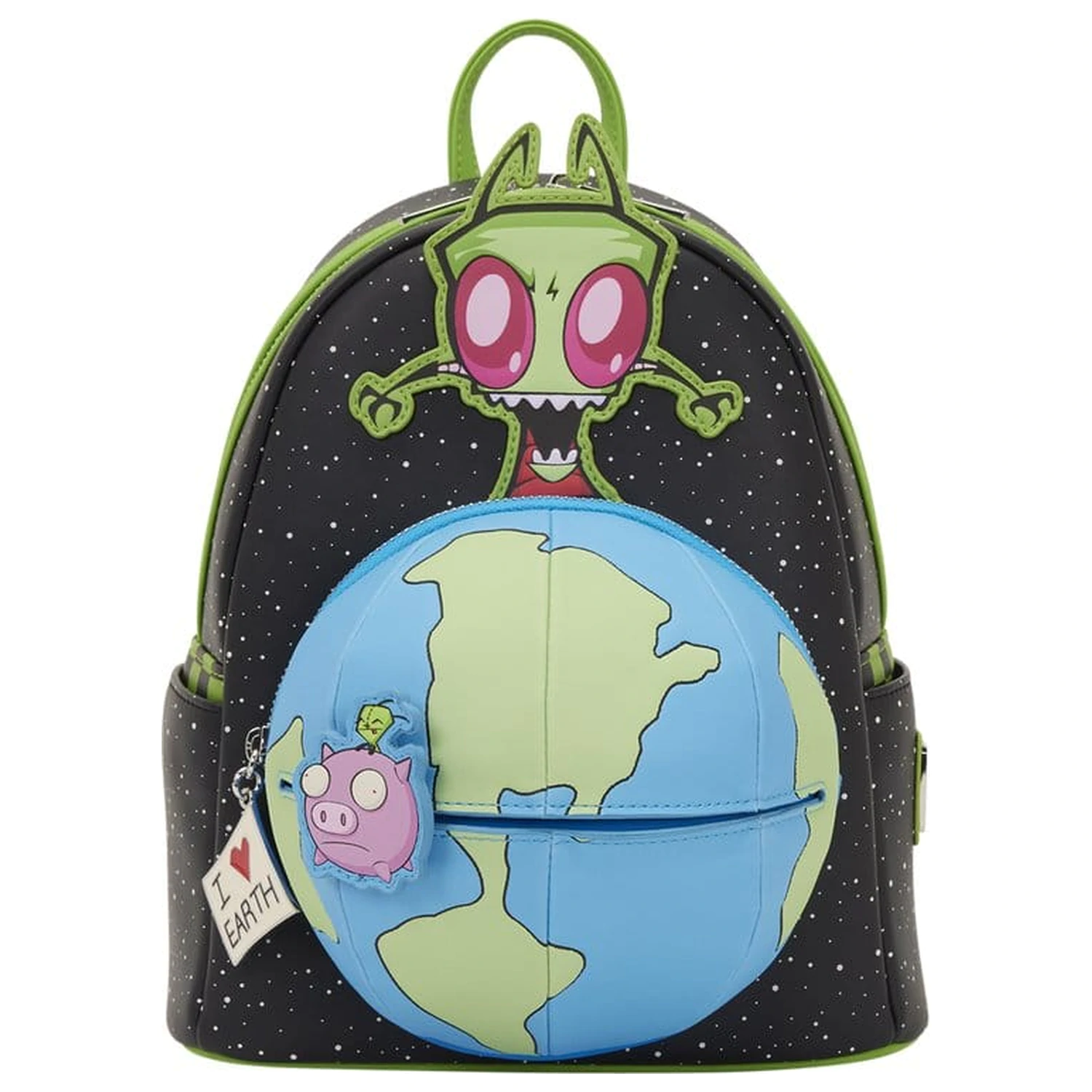 Nickelodeon by Loungefly Mini Backpack Invader Zim Glow product photo