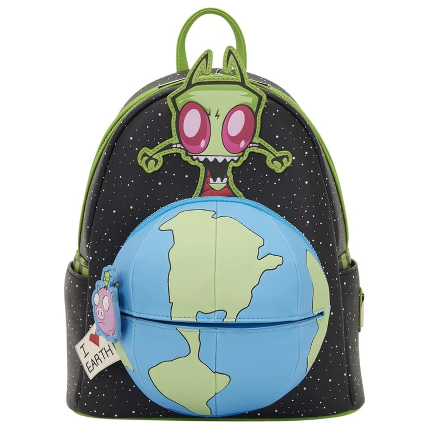 Nickelodeon by Loungefly Mini Backpack Invader Zim Glow product photo