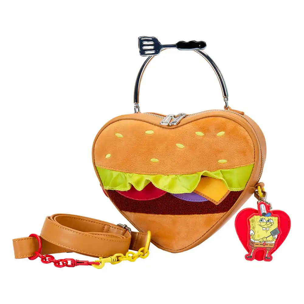 Nickelodeon by Loungefly Crossbody Spongebob Krabby Patty Plush product photo