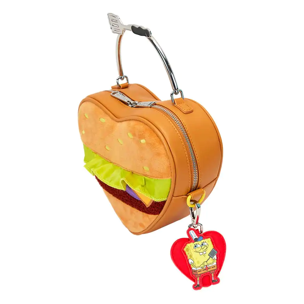 Nickelodeon by Loungefly Crossbody Spongebob Krabby Patty Plush product photo