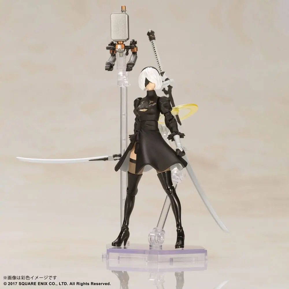 NieR Automata Action Figures Plastic Model Kit 2B & 9S 7 cm termékfotó