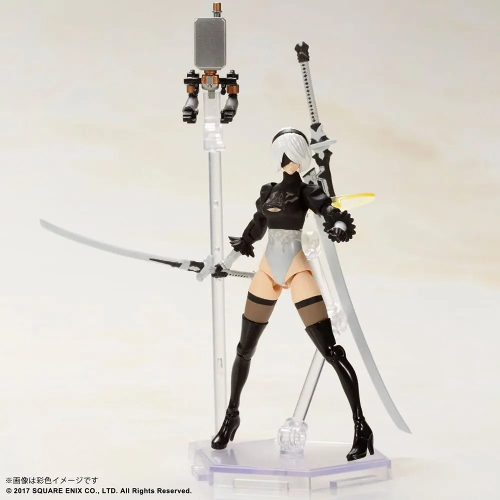 NieR Automata Action Figures Plastic Model Kit 2B & 9S 7 cm termékfotó