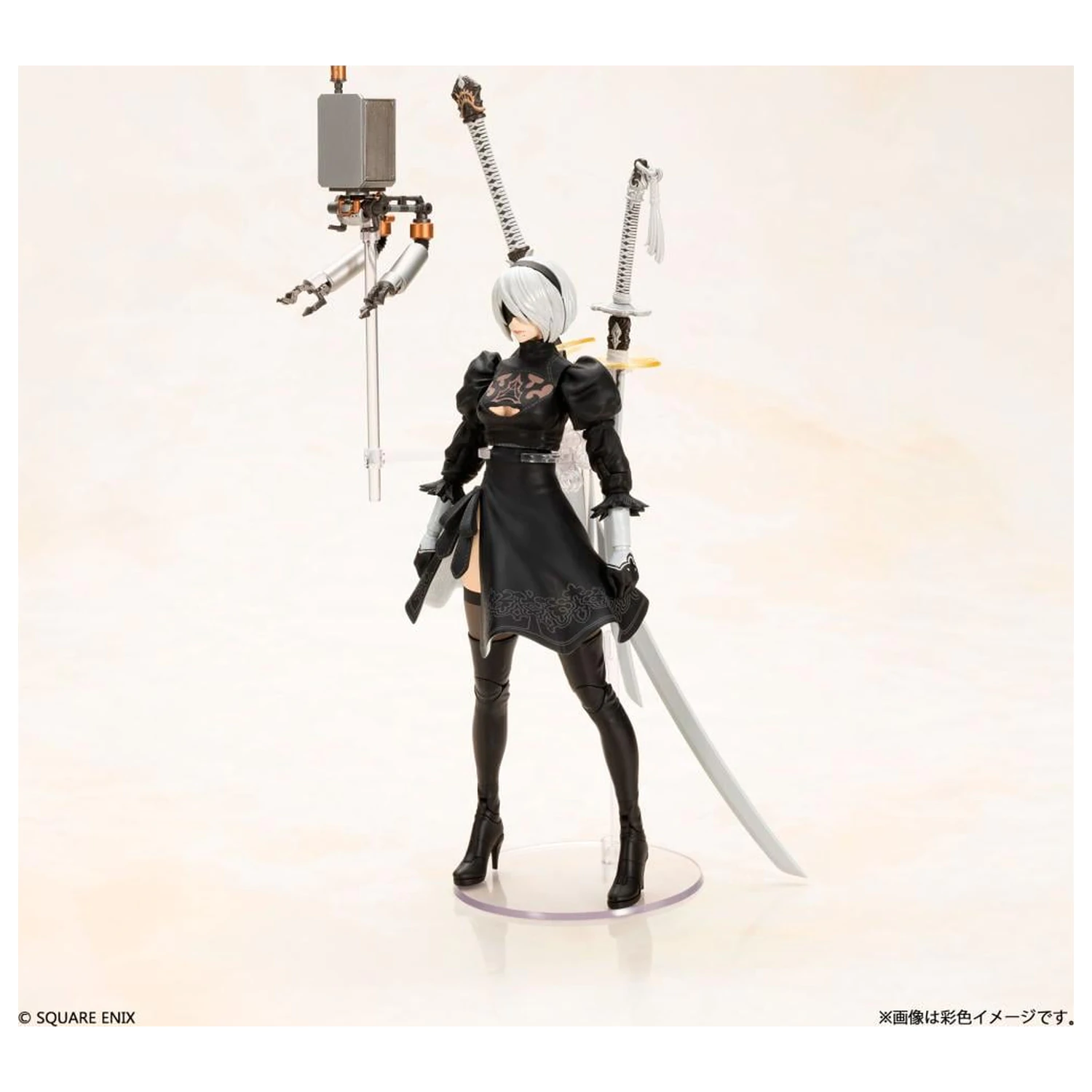 NieR:Automata 2B Plastic Model Kit 15cm product photo