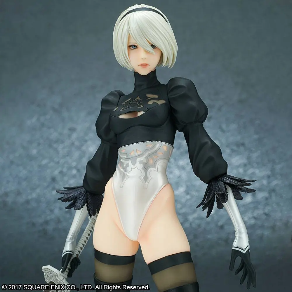 NieR:Automata PVC Statue 2B (YoRHa No. 2 Type B) Deluxe Version 28 cm product photo