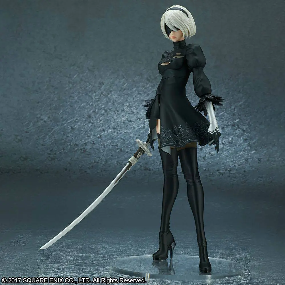 NieR:Automata PVC Statue 2B (YoRHa No. 2 Type B) Deluxe Version 28 cm product photo