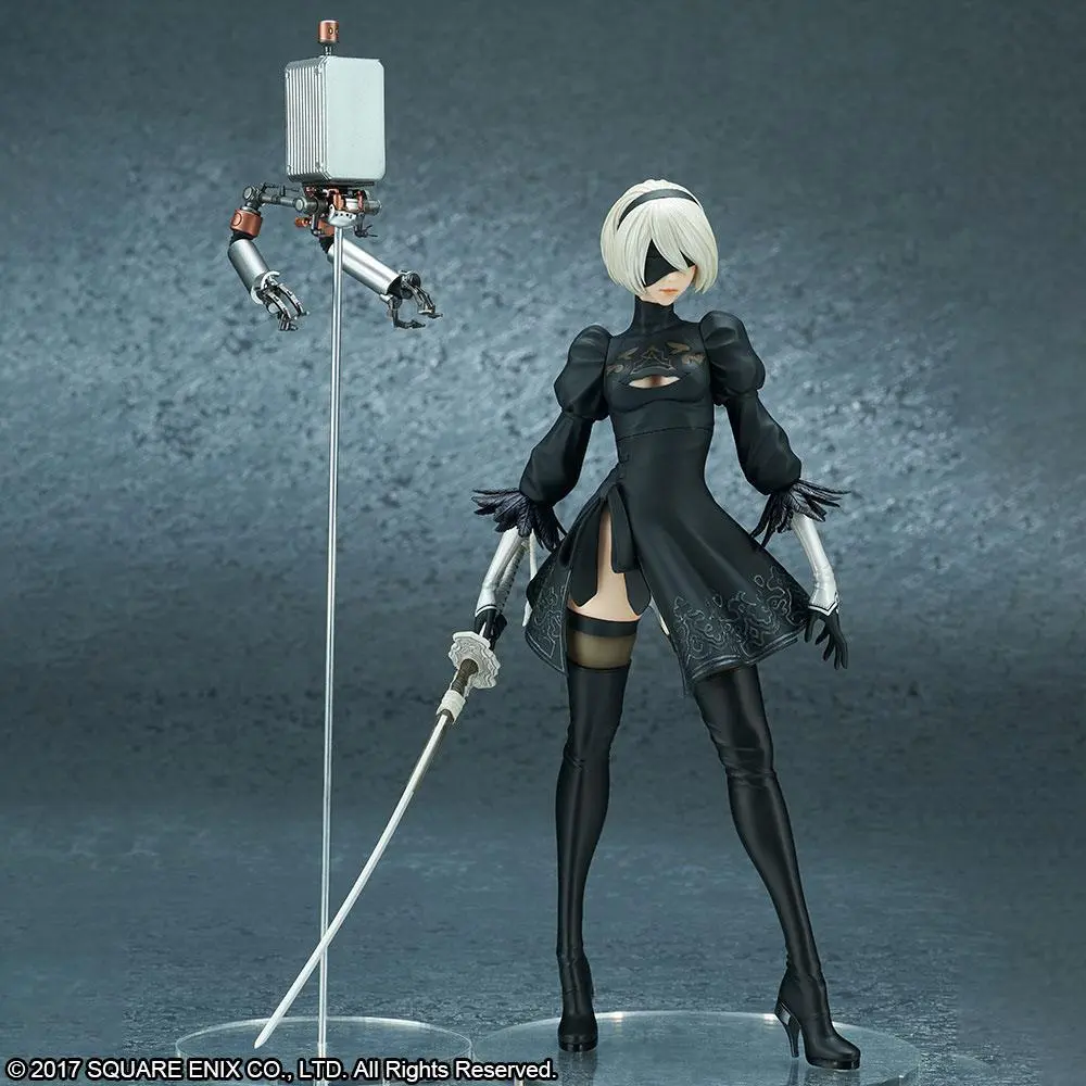 NieR:Automata PVC Statue 2B (YoRHa No. 2 Type B) Deluxe Version 28 cm product photo