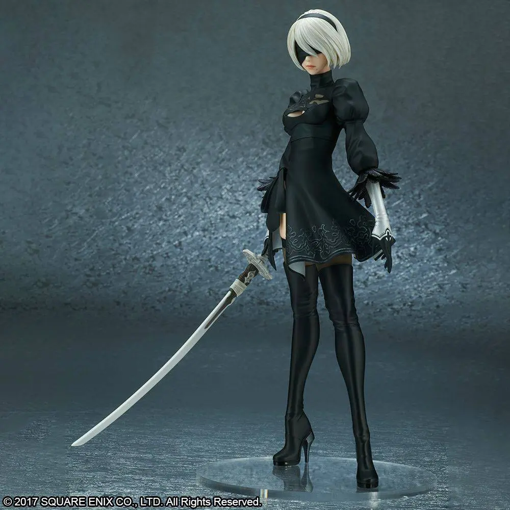 NieR:Automata PVC Statue 2B (YoRHa No. 2 Type B) Deluxe Version 28 cm product photo