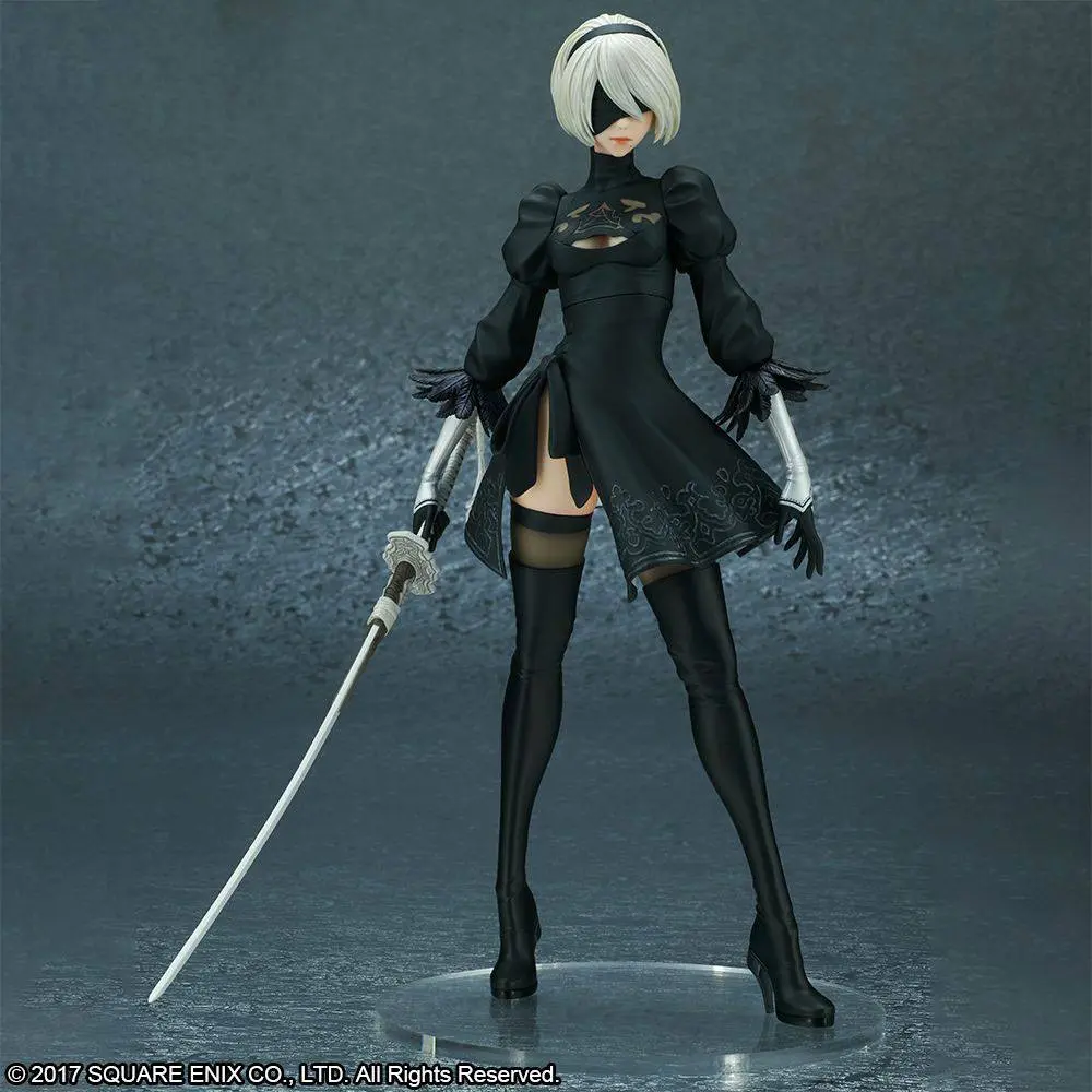 NieR:Automata PVC Statue 2B (YoRHa No. 2 Type B) Deluxe Version 28 cm product photo
