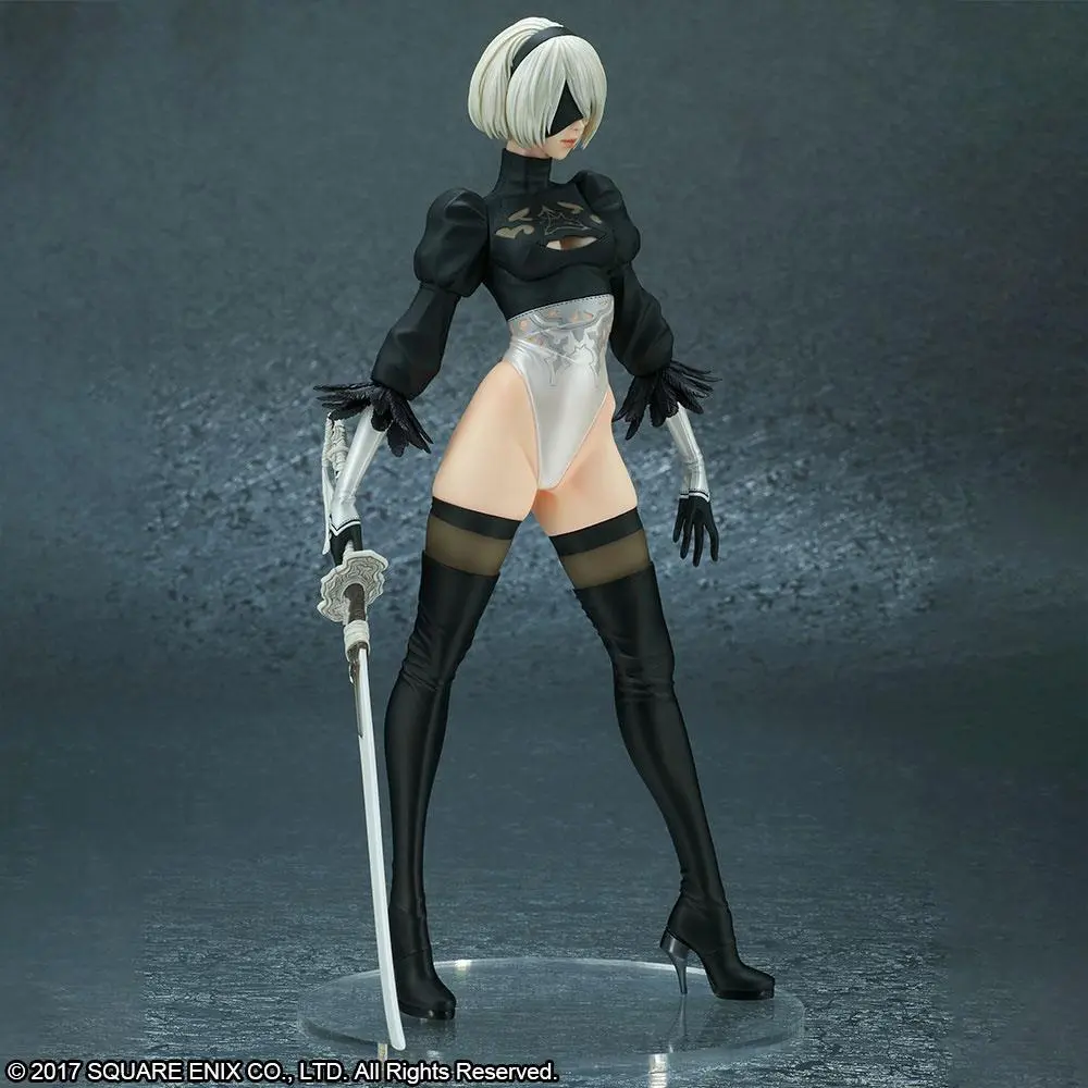 NieR:Automata PVC Statue 2B (YoRHa No. 2 Type B) Deluxe Version 28 cm product photo