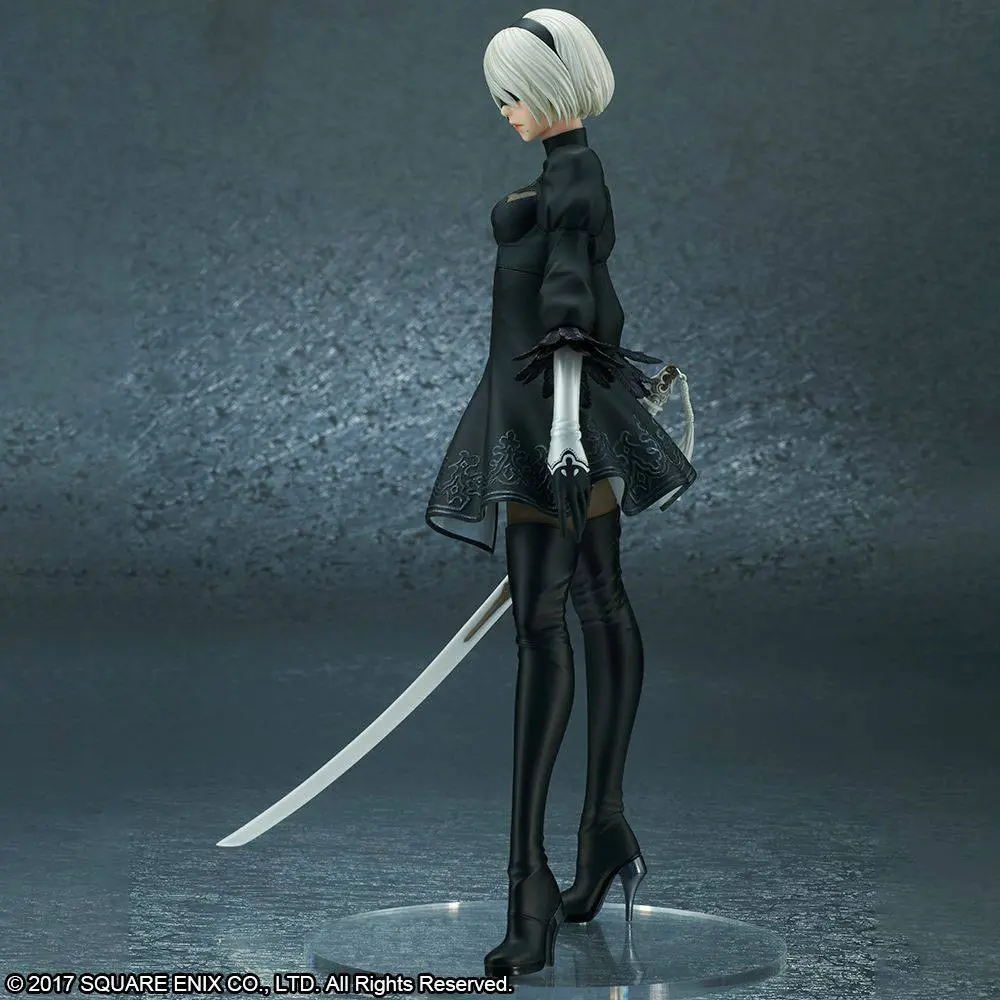 NieR:Automata PVC Statue 2B (YoRHa No. 2 Type B) Deluxe Version 28 cm product photo