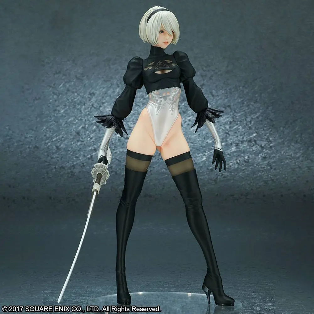 NieR:Automata PVC Statue 2B (YoRHa No. 2 Type B) Deluxe Version 28 cm product photo