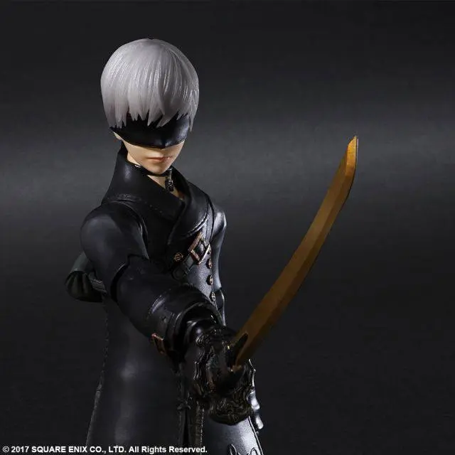 NieR Automata Play Arts Kai Action Figure YoRHa No. 9 Type S Deluxe Ver. 24 cm product photo