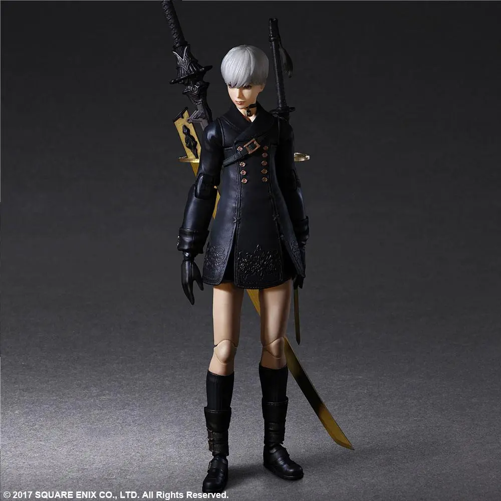 NieR Automata Play Arts Kai Action Figure YoRHa No. 9 Type S Deluxe Ver. 24 cm product photo