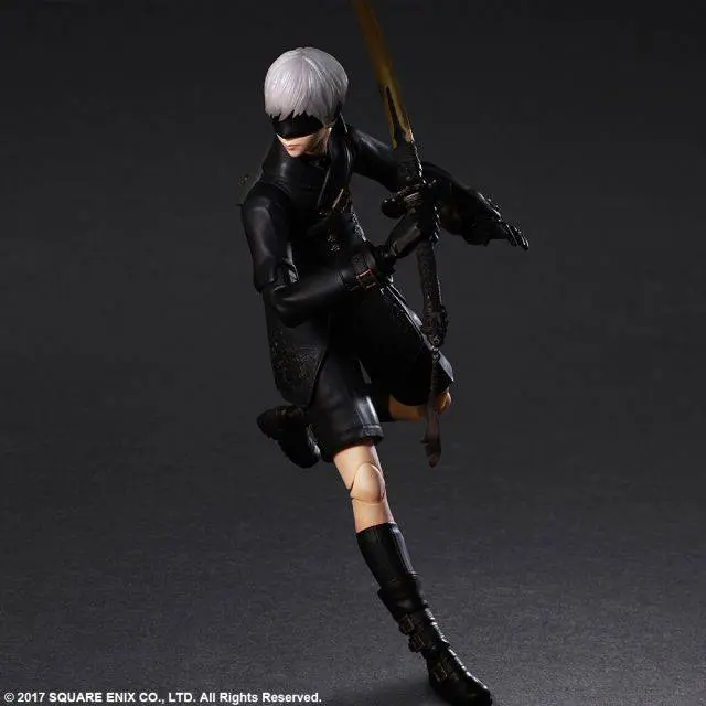 NieR Automata Play Arts Kai Action Figure YoRHa No. 9 Type S Deluxe Ver. 24 cm product photo