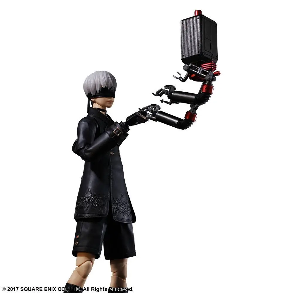 NieR Automata Play Arts Kai Action Figure YoRHa No. 9 Type S Deluxe Ver. 24 cm product photo