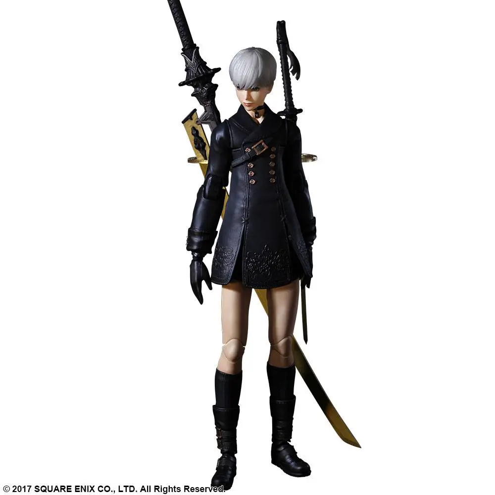 NieR Automata Play Arts Kai Action Figure YoRHa No. 9 Type S Deluxe Ver. 24 cm product photo