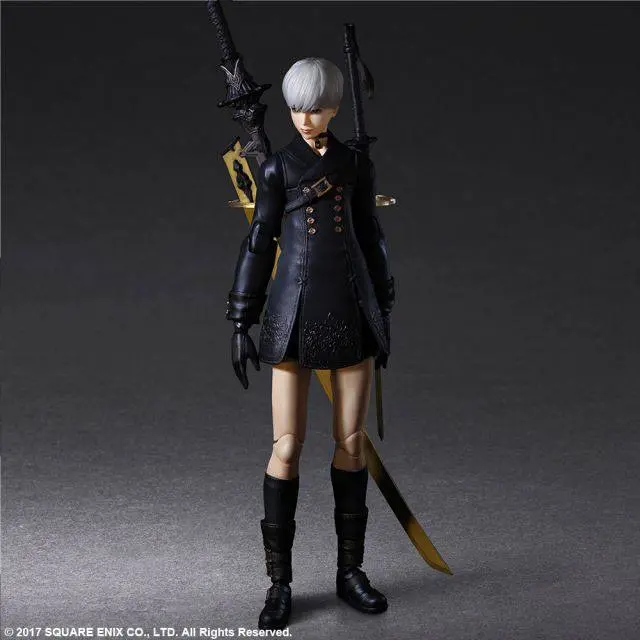 NieR Automata Play Arts Kai Action Figure YoRHa No. 9 Type S Deluxe Ver. 24 cm product photo