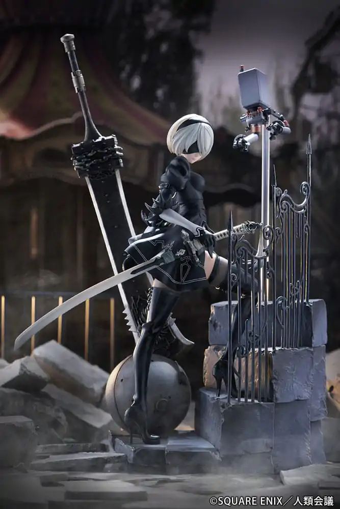 NieR:Automata Ver1.1a PVC Statue 1/7 YoRHa No. 2 Type B Search 31 cm product photo
