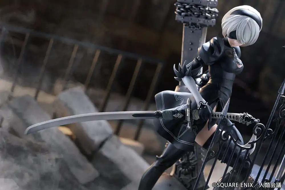NieR:Automata Ver1.1a PVC Statue 1/7 YoRHa No. 2 Type B Search 31 cm product photo