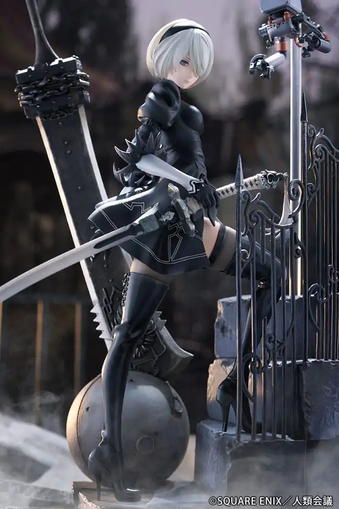 NieR:Automata Ver1.1a PVC Statue 1/7 YoRHa No. 2 Type B Search 31 cm product photo