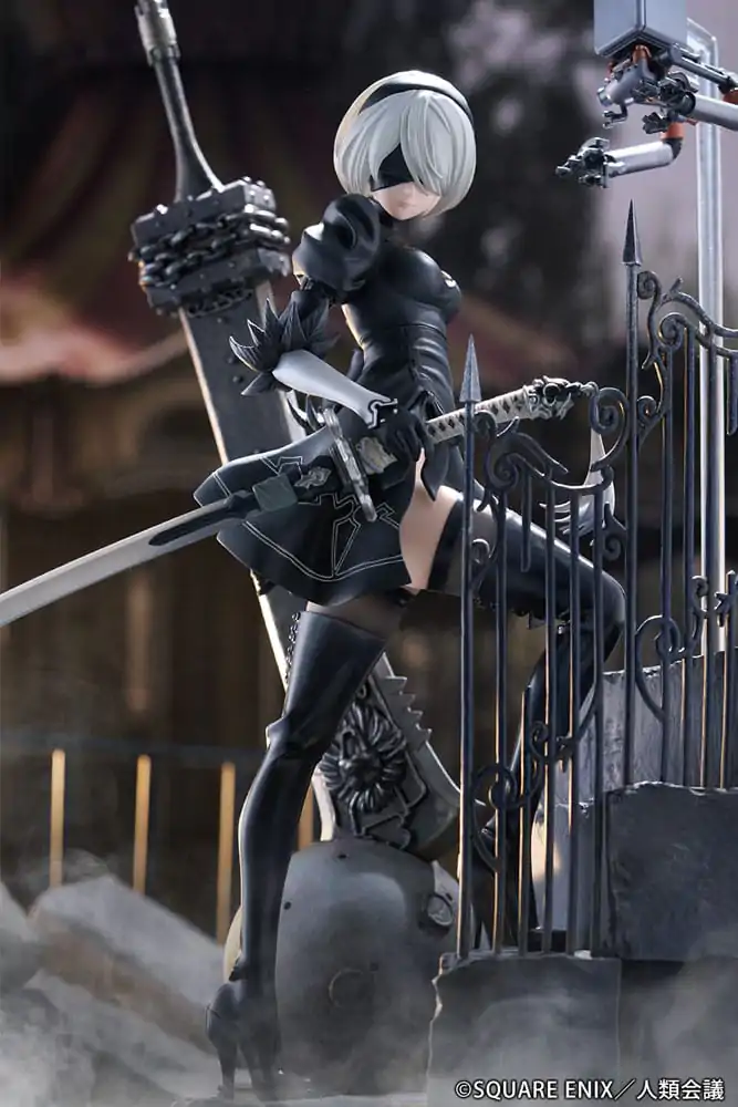 NieR:Automata Ver1.1a PVC Statue 1/7 YoRHa No. 2 Type B Search 31 cm product photo