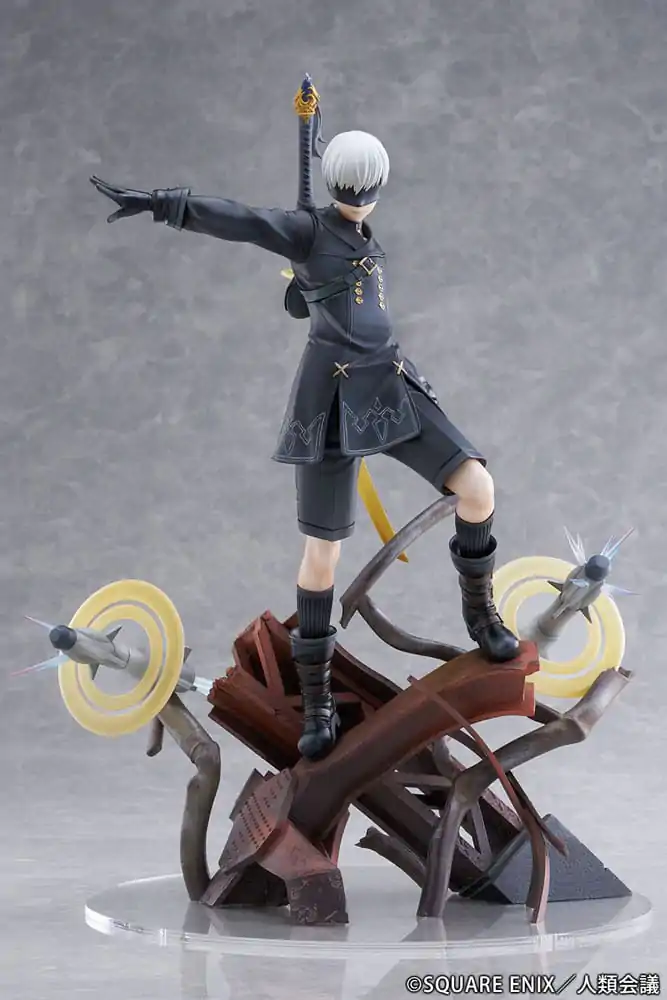 NieR:Automata Ver1.1a PVC Statue 1/7 YoRHa No. 9 Type S Covering Fire 31 cm termékfotó