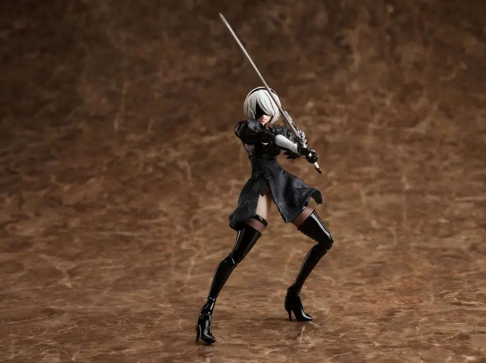 NieR: Automata Ver1.1a BUZZmod Action Figure 1/12 2B 14 cm termékfotó