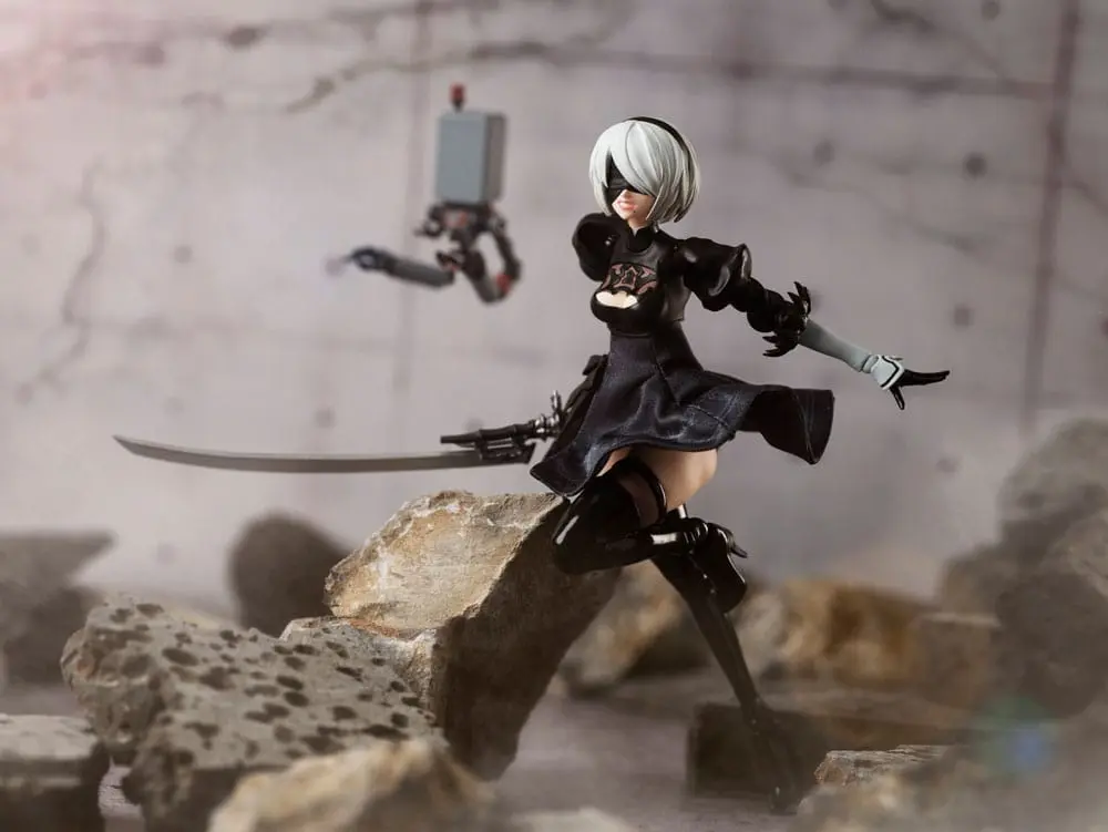 NieR: Automata Ver1.1a BUZZmod Action Figure 1/12 2B 14 cm termékfotó